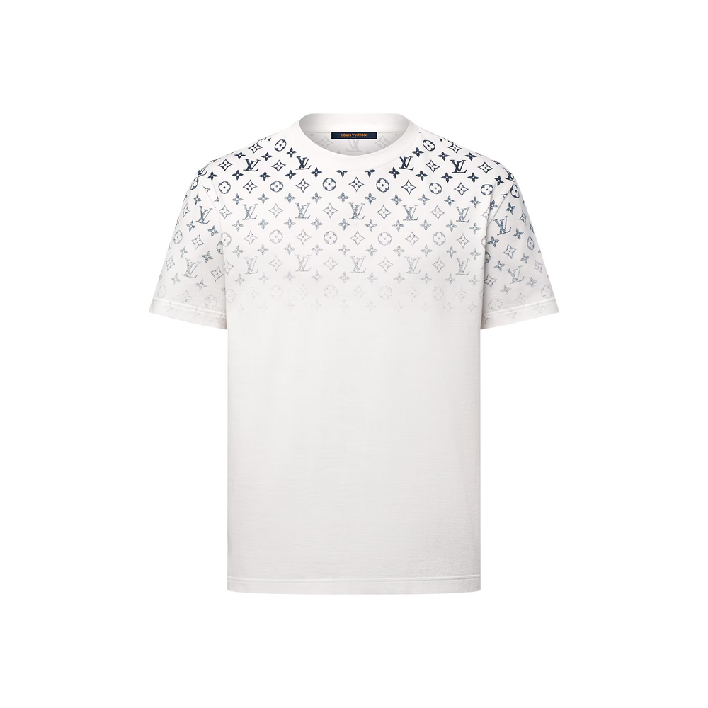 LOUIS VUITTON Gradient Cotton Tee Blanc (SS25)