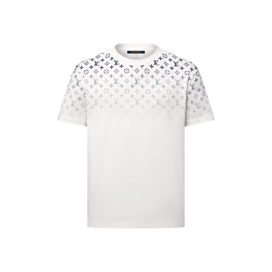 LOUIS VUITTON Gradient Cotton Tee Blanc (SS25)