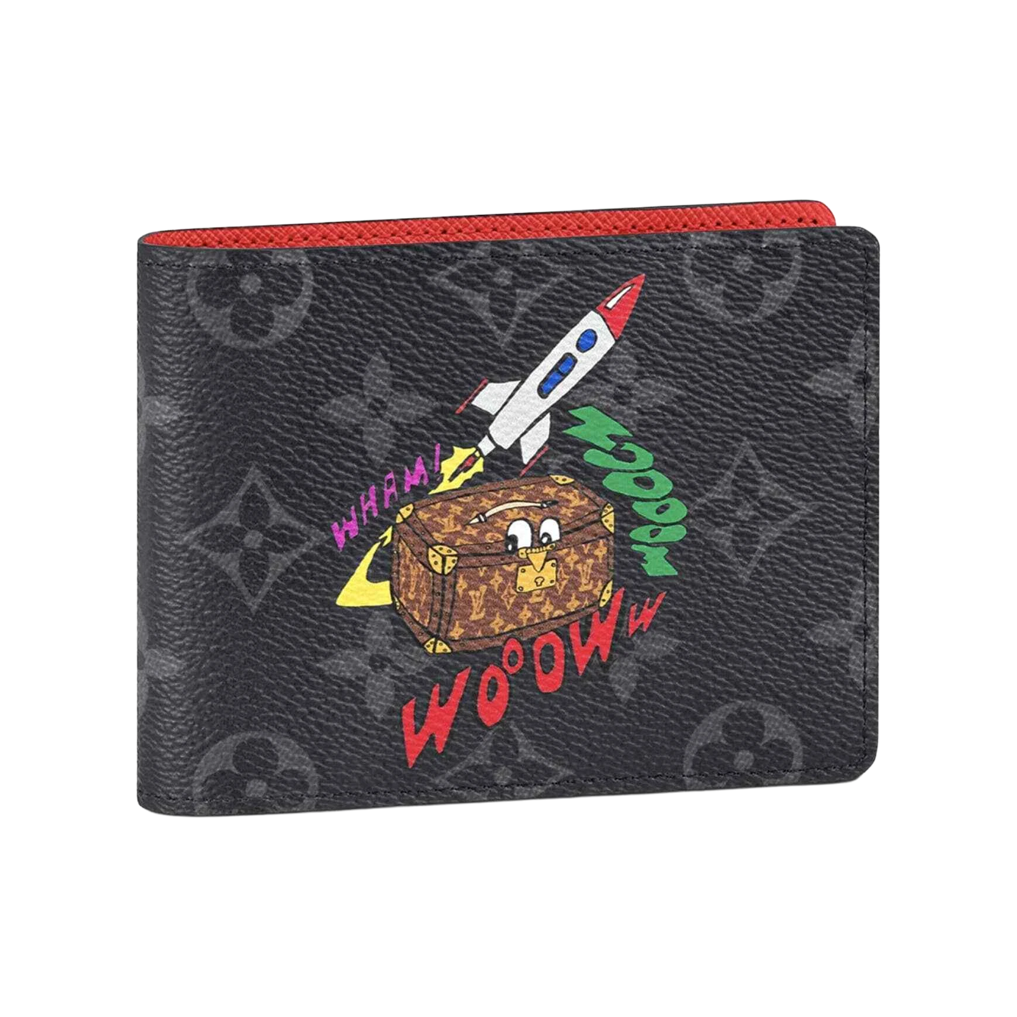 LOUIS VUITTON Portefeuille Multiple Monogram Eclipse Trunk Wallet (FW21)