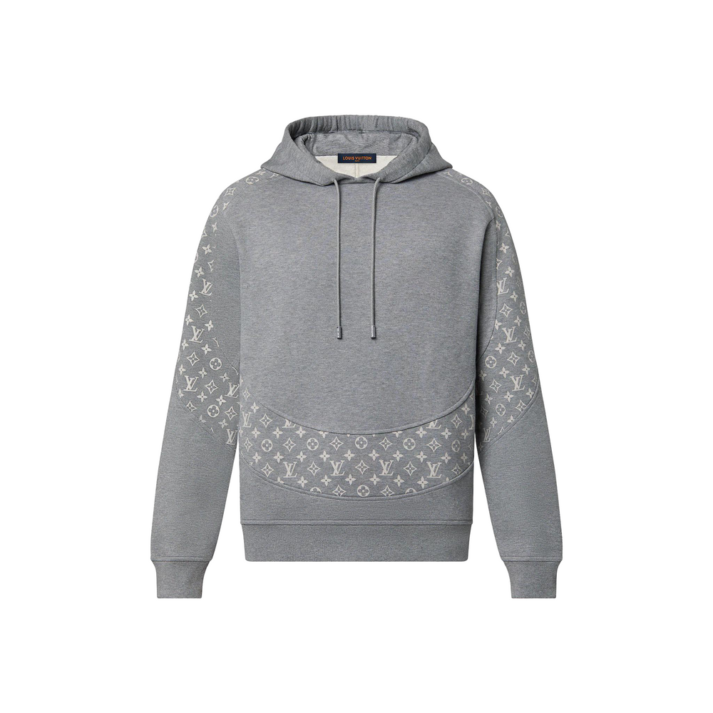 LOUIS VUITTON LV Alphabet Hoodie Grey (FW23)