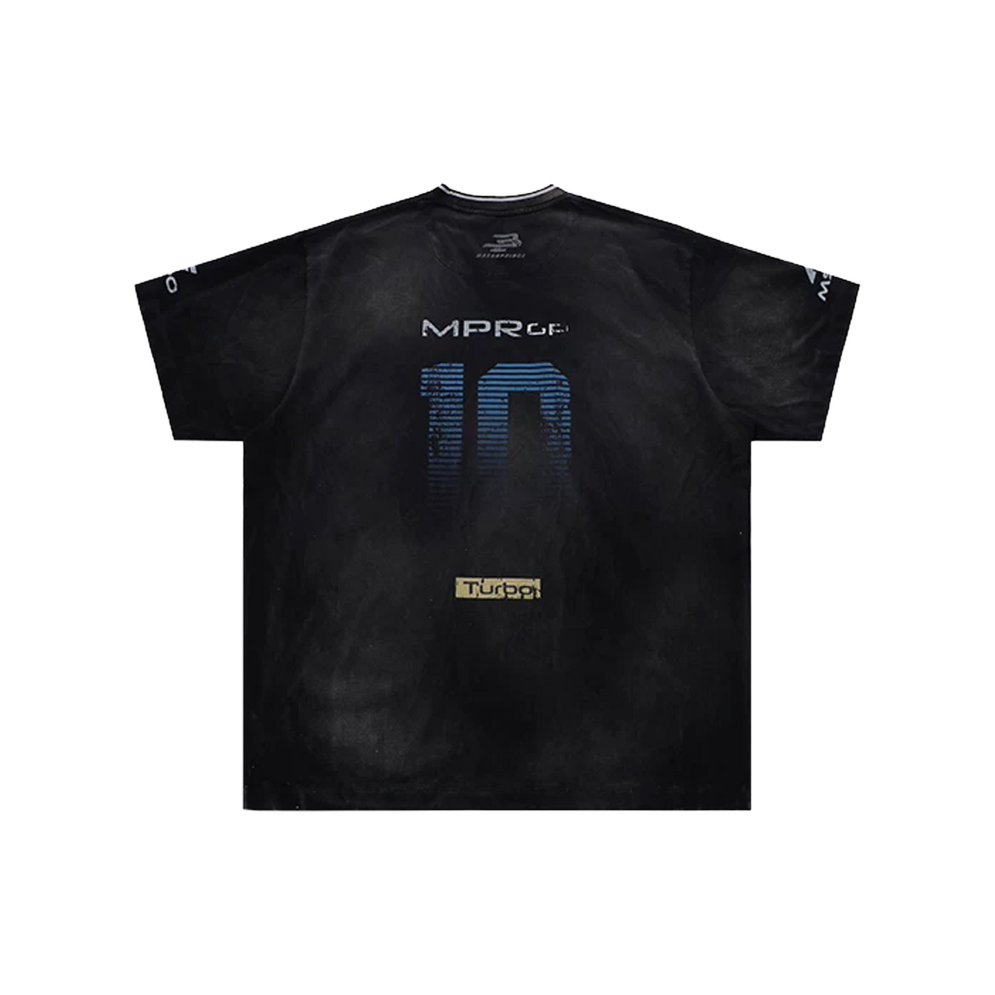 MASONPRINCE 10th Anniversary Racing Club Tee Grey/Black (FW25)