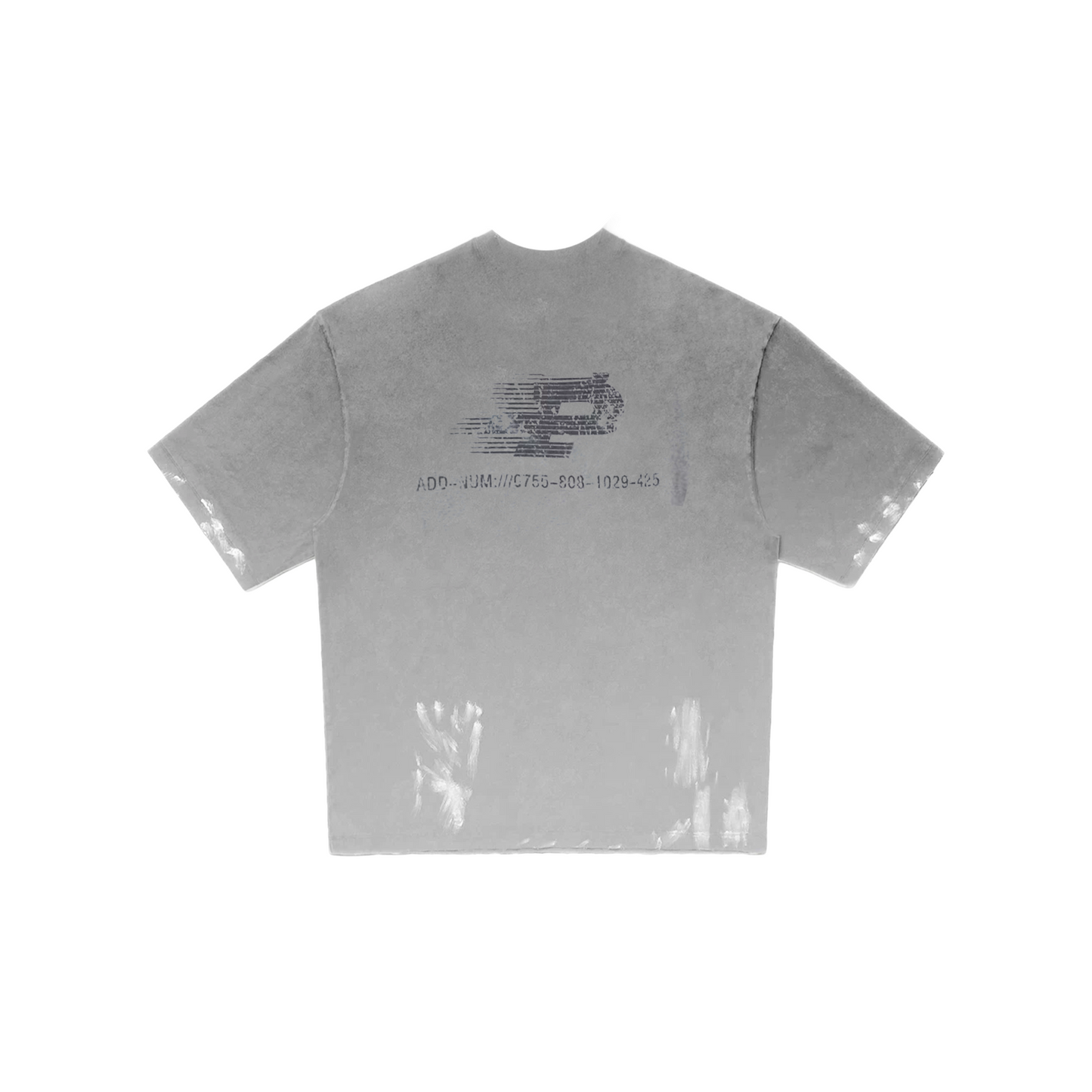 MASONPRINCE Autumn Paint Finished S/S Tee Heather Grey (FW24)