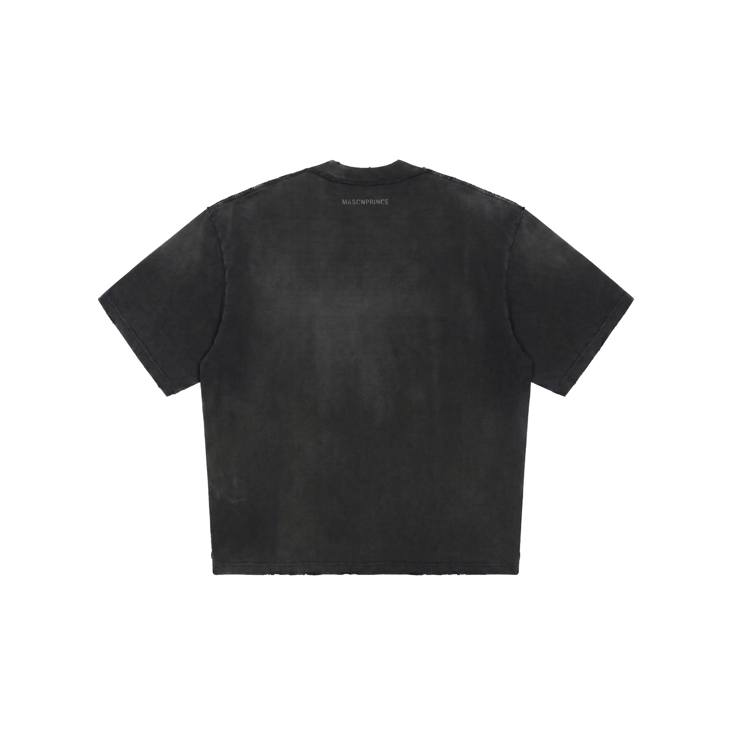 MASONPRINCE Breakthrough Thinking Distressed Tee Washed Black (FW24)