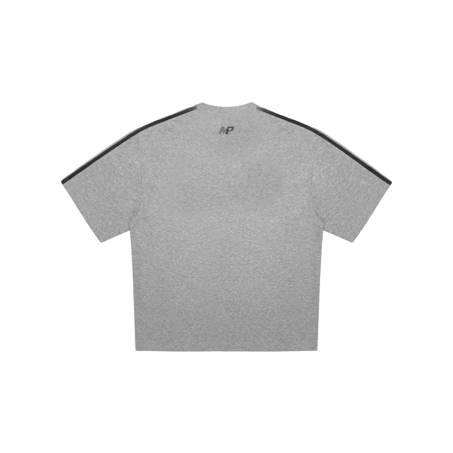 MASONPRINCE Club Printed Striped Tee Grey (SS24)