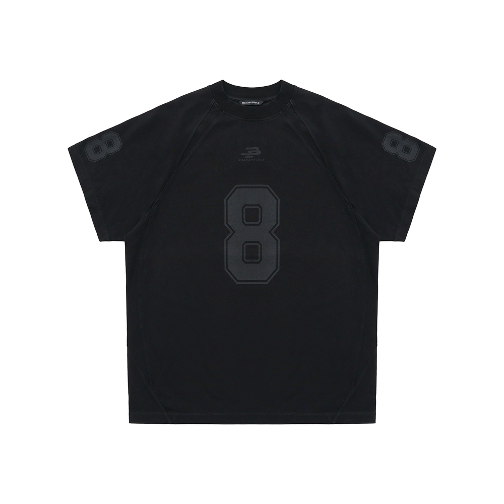 MASONPRINCE Colorblock Short Sleeved Jersey Black (SS25)