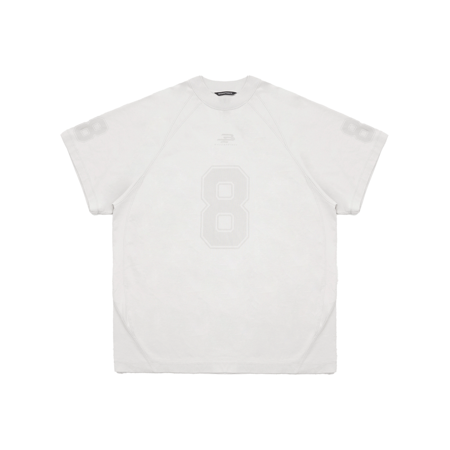 MASONPRINCE Colorblock Short Sleeved Jersey White (SS25)