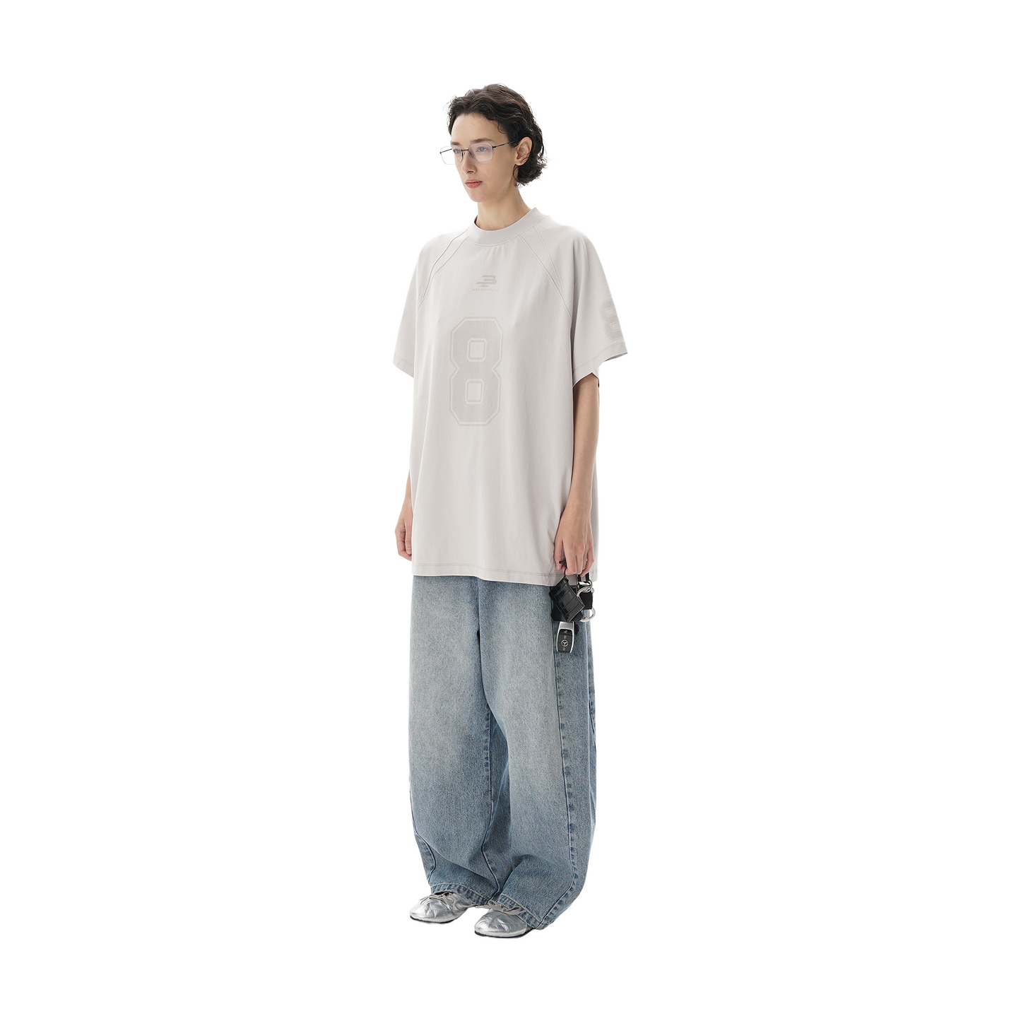 MASONPRINCE Colorblock Short Sleeved Jersey White (SS25)