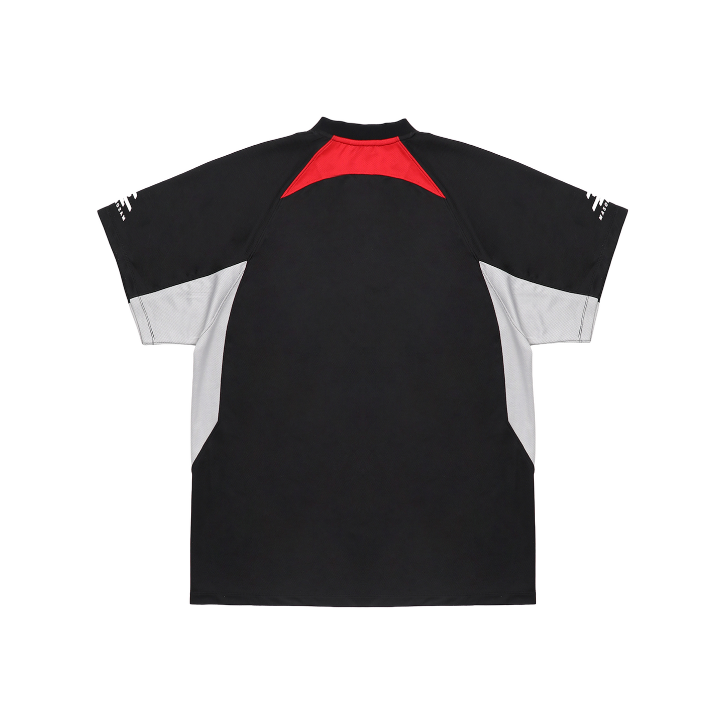 MASONPRINCE Contrast Colour V-Neck Jersey Black (SS25)