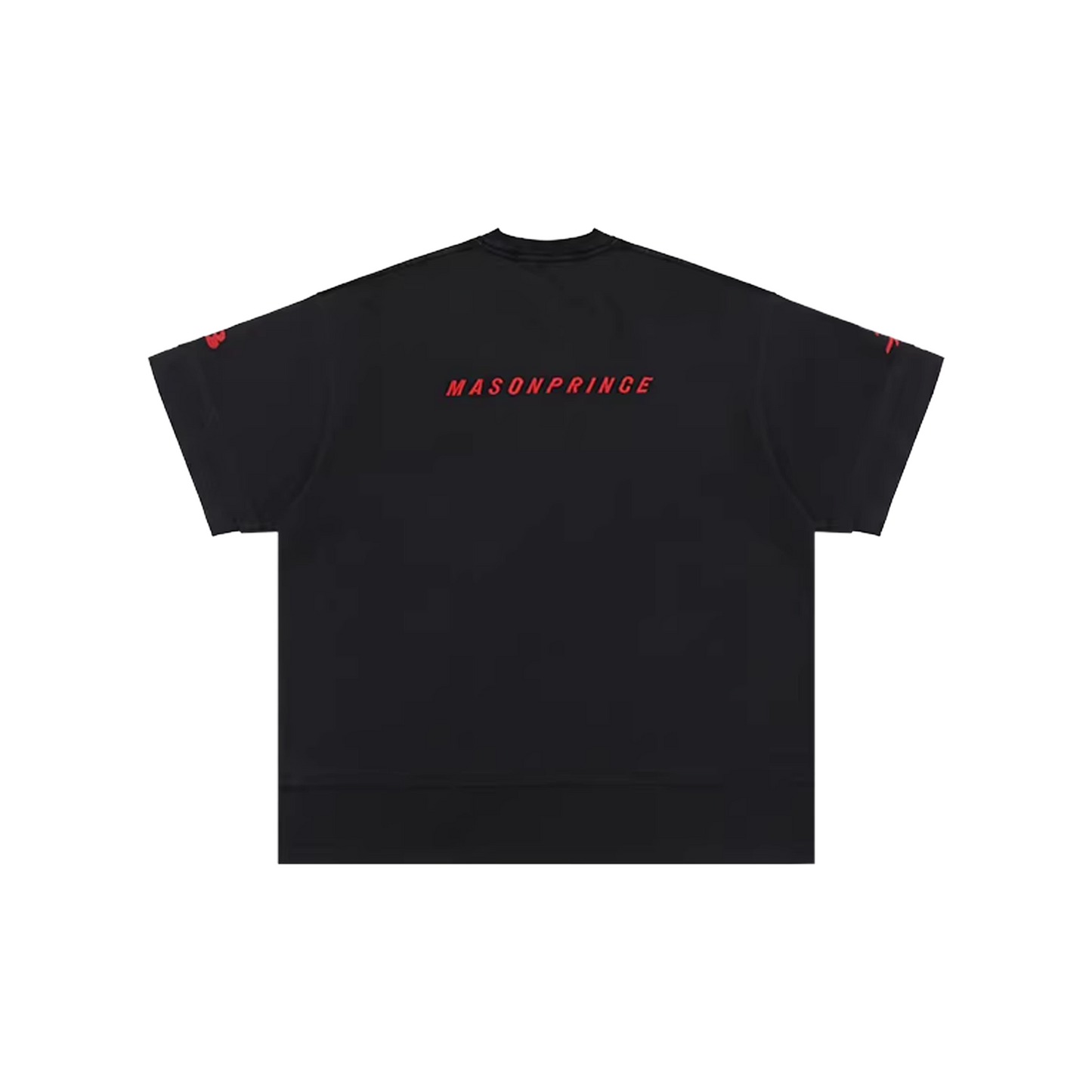 MASONPRINCE Double Golden Ratio S/S Tee Black/Red (SS26)