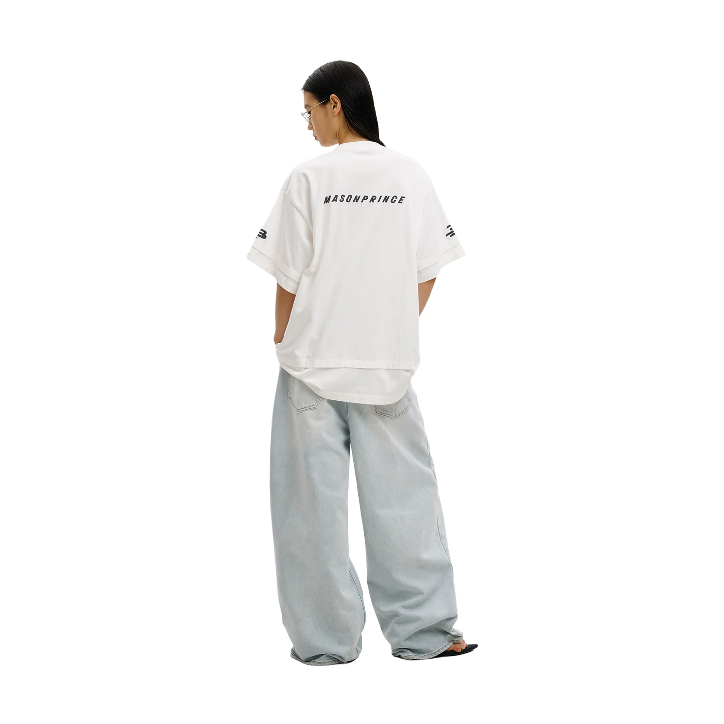 MASONPRINCE Double Golden Ratio S/S Tee Grayish White (SS26)