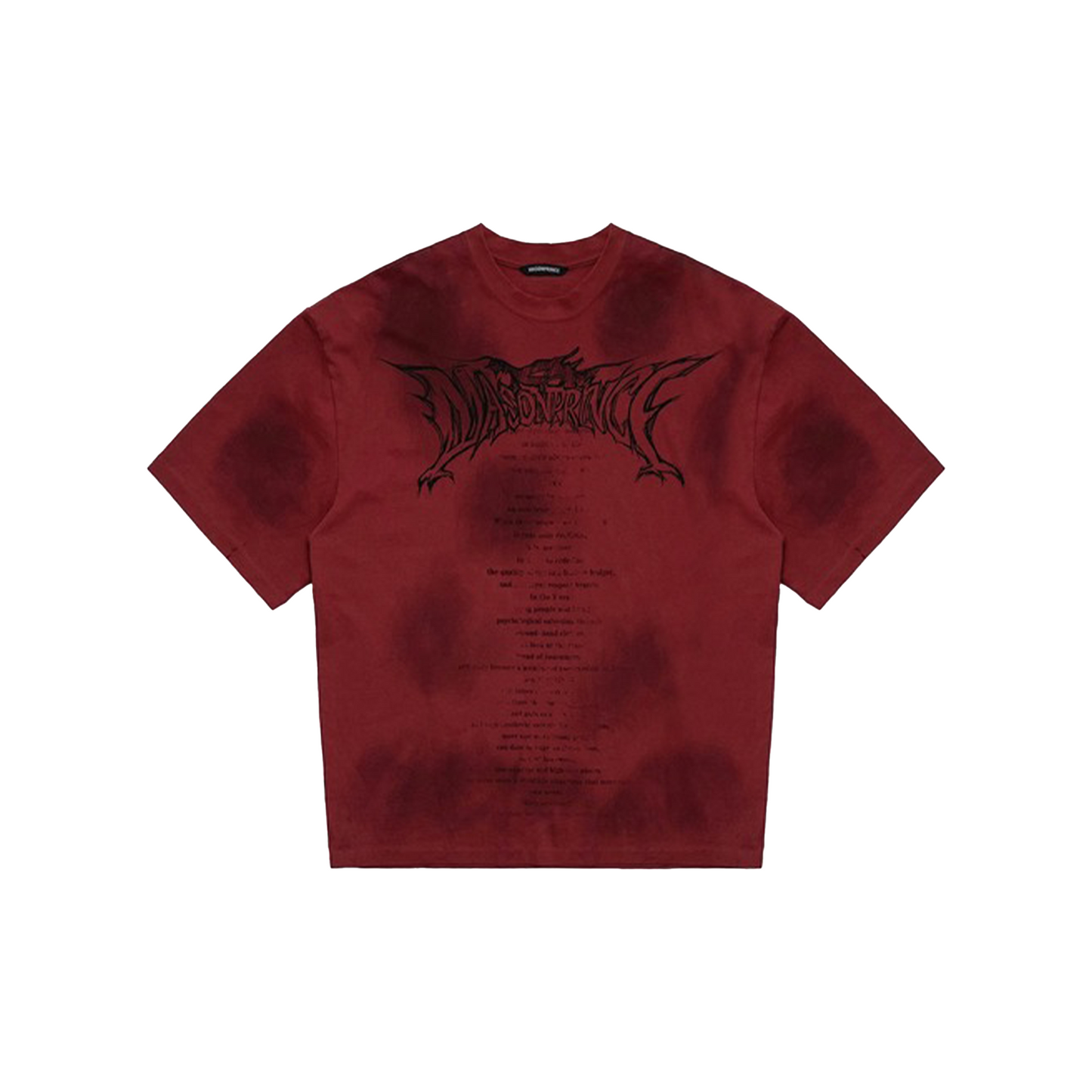 MASONPRINCE Dragon Year Hand Painted Tee Red (SS24)