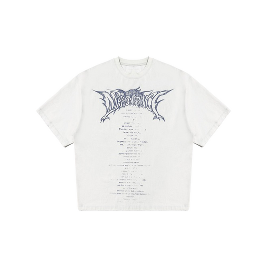 MASONPRINCE Dragon Year Hand Painted Tee White (SS24)