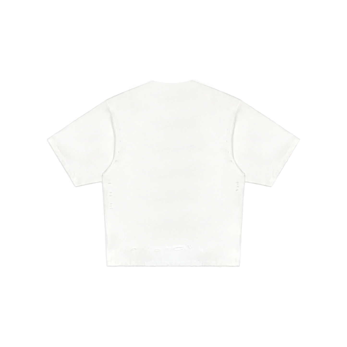 MASONPRINCE Football Washed Damaged Tee White (SS24)