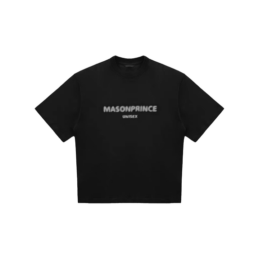 MASONPRINCE Fuzzy Digital Direct Printing Tee Black (SS25)