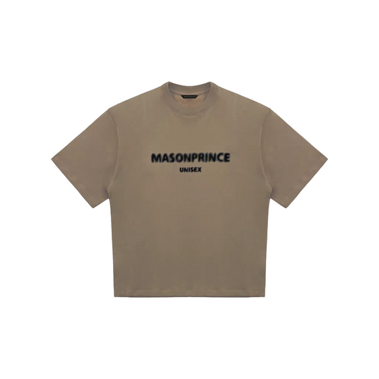 MASONPRINCE Fuzzy Digital Direct Printing Tee Brown (SS25)