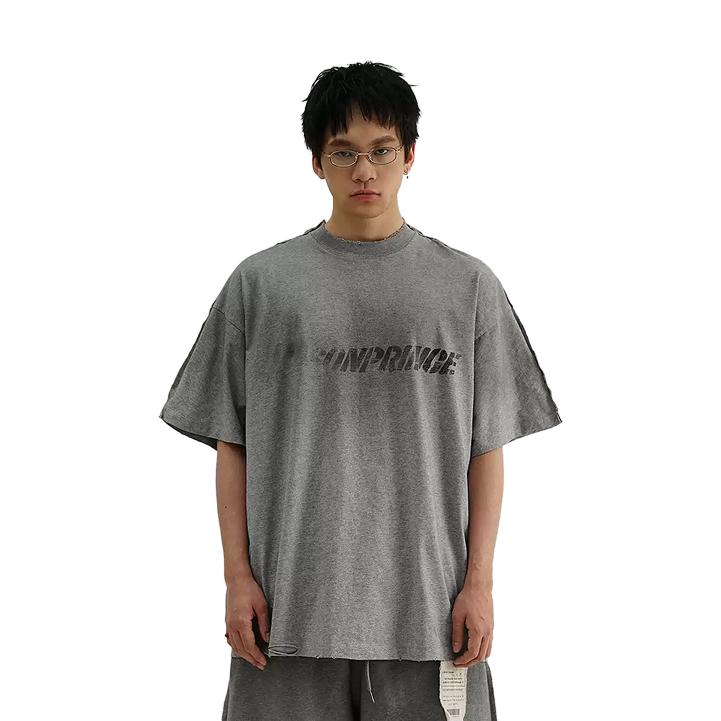 MASONPRINCE Labelled Graffiti Series Tee Grey (SS24)