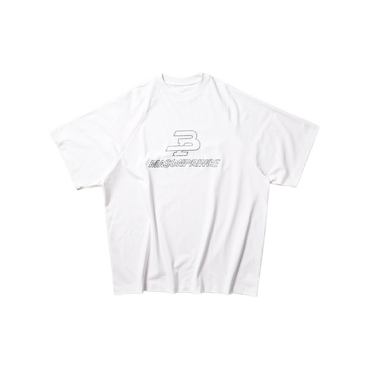 MASONPRINCE MP Logo Embroidery Tee White (SS24)