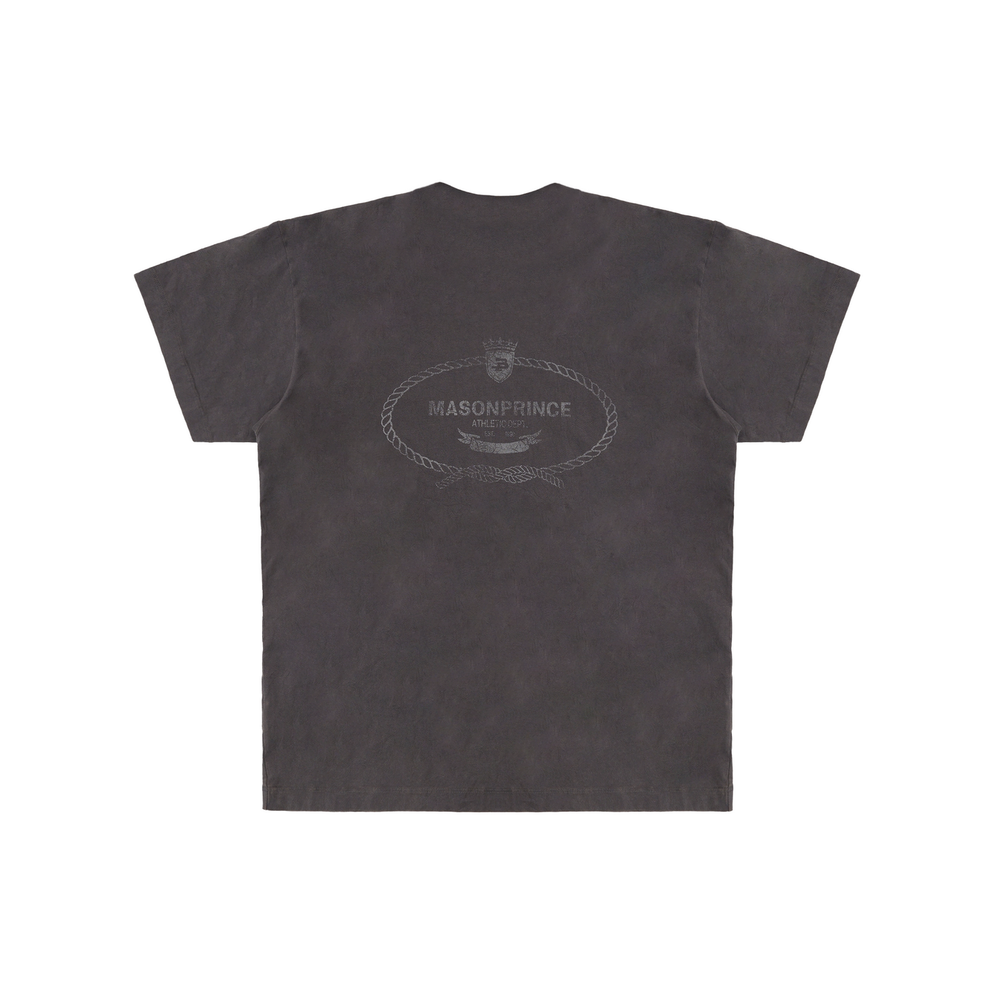MASONPRINCE Summer Series Vintage Washed Knot Pleated Travel Tee Black (SS25)