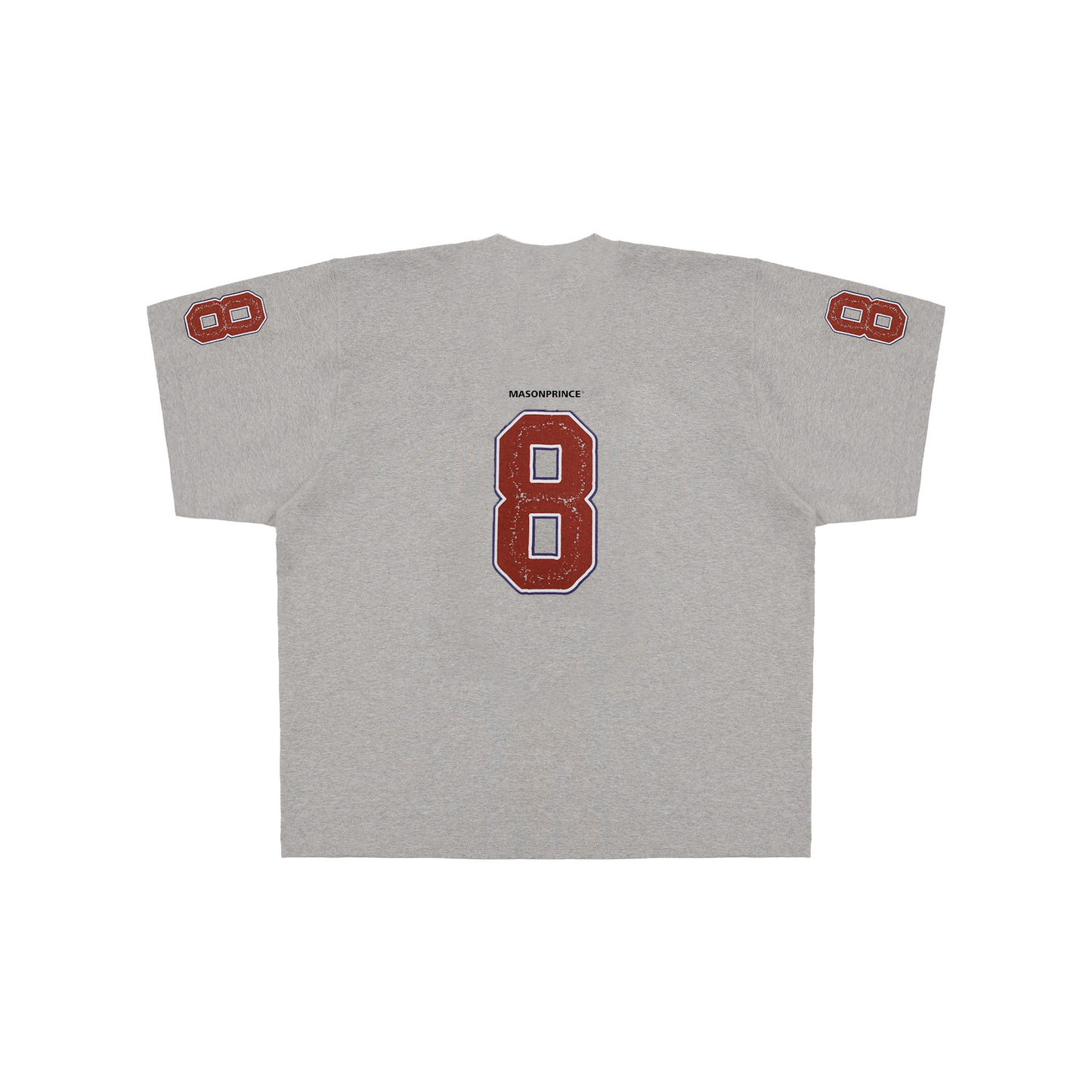 MASONPRINCE Wide Version Digital Short Tee Floral Grey (SS25)
