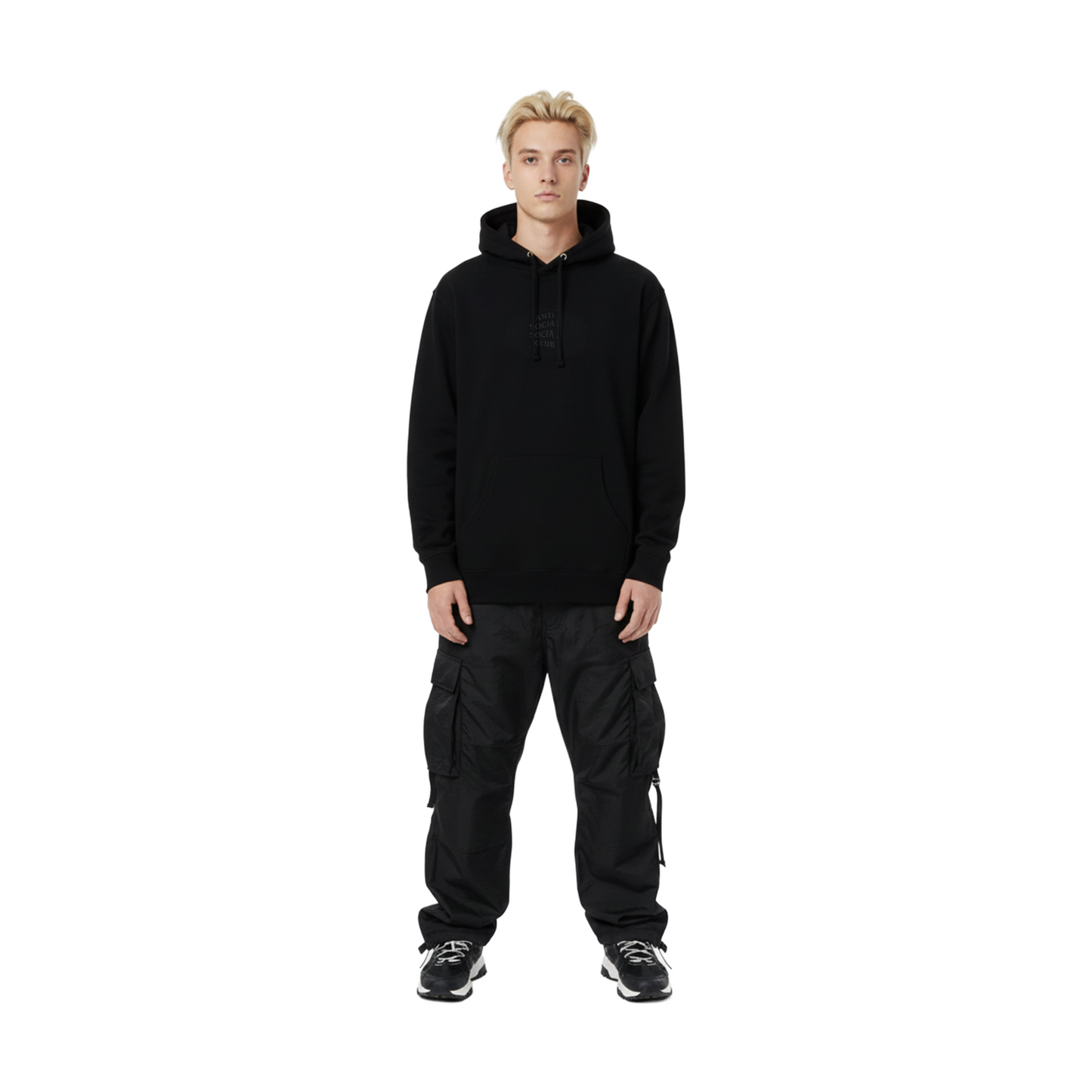 MASTERMIND JAPAN x Anti Social Social Club Mind Hoodie Black (FW24)