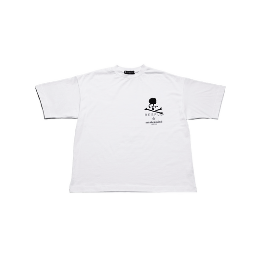 MASTERMIND JAPAN x RESPLE Tee White (SS24)