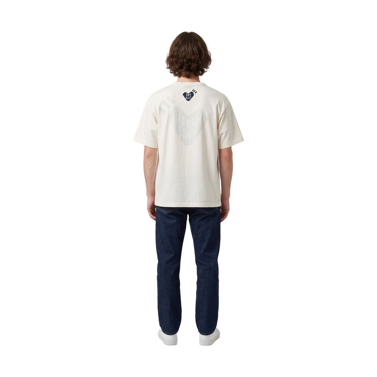 Human Made Ningensei Heart Tee White (SS26)