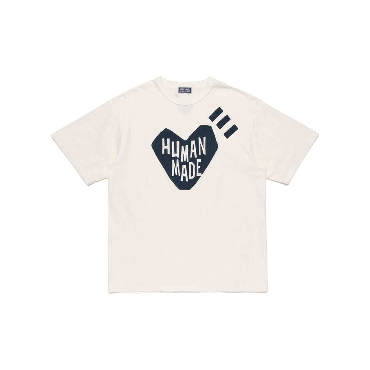 Human Made Ningensei Heart Tee White (SS26)