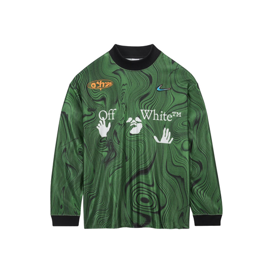 Nike x OFF-WHITE All-Over Print Jersey Kelly Green (FW23)