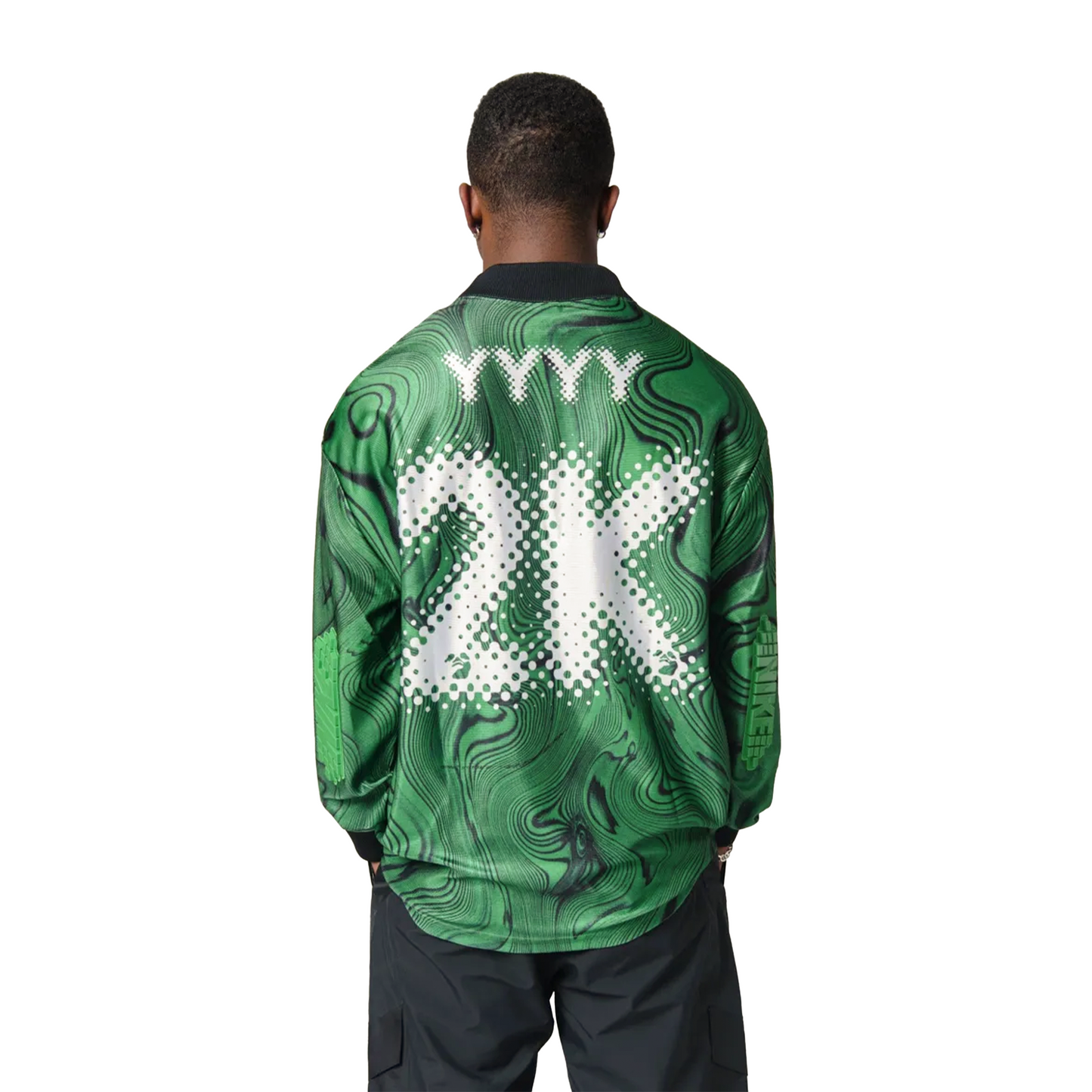 Nike x OFF-WHITE All-Over Print Jersey Kelly Green (FW23)