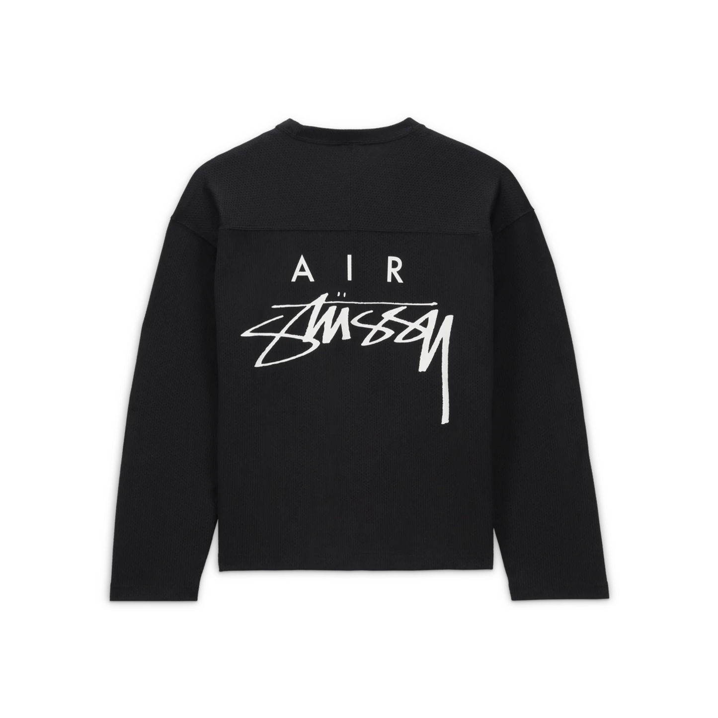 Nike x Stussy Dri-FIT Long Sleeve Mesh Jersey Black (FW23)