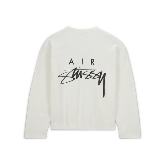 Nike x Stussy Dri-FIT Long Sleeve Mesh Jersey White (FW23)
