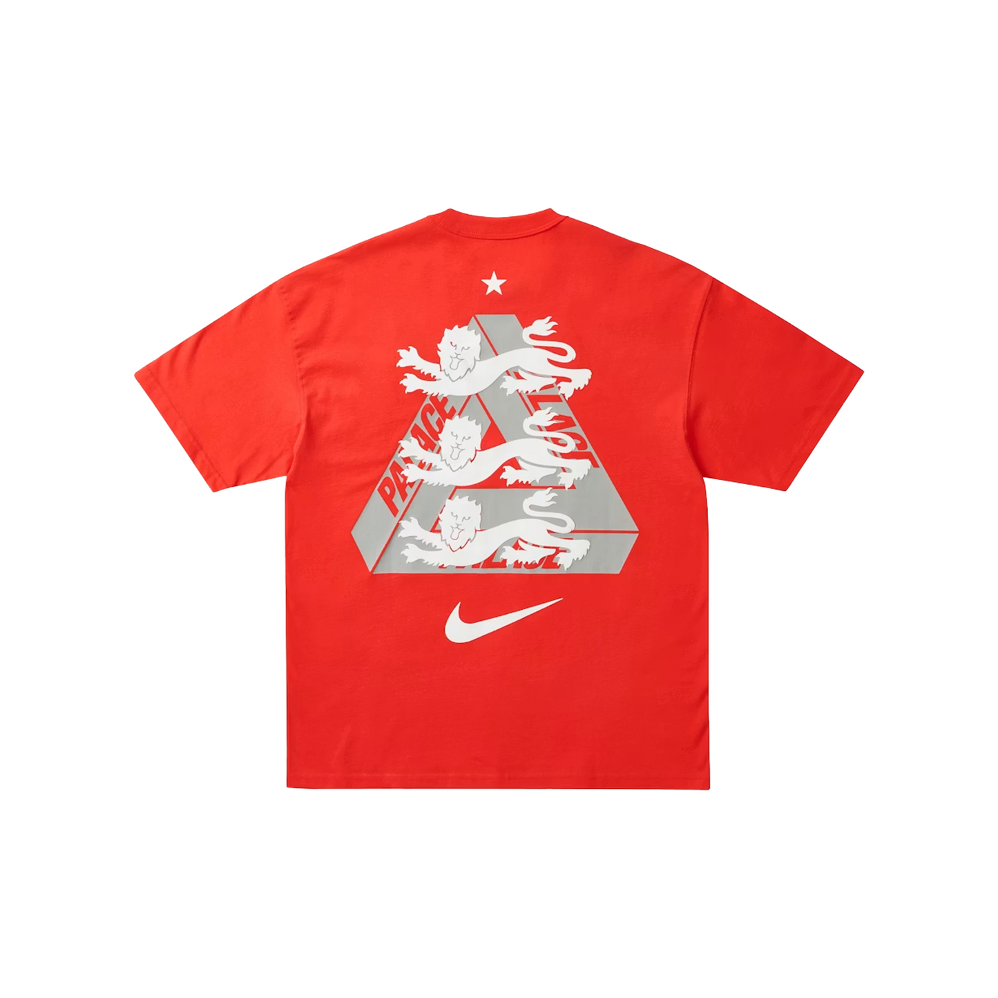 Nike x Palace England Tee Light Crimson (SS26)