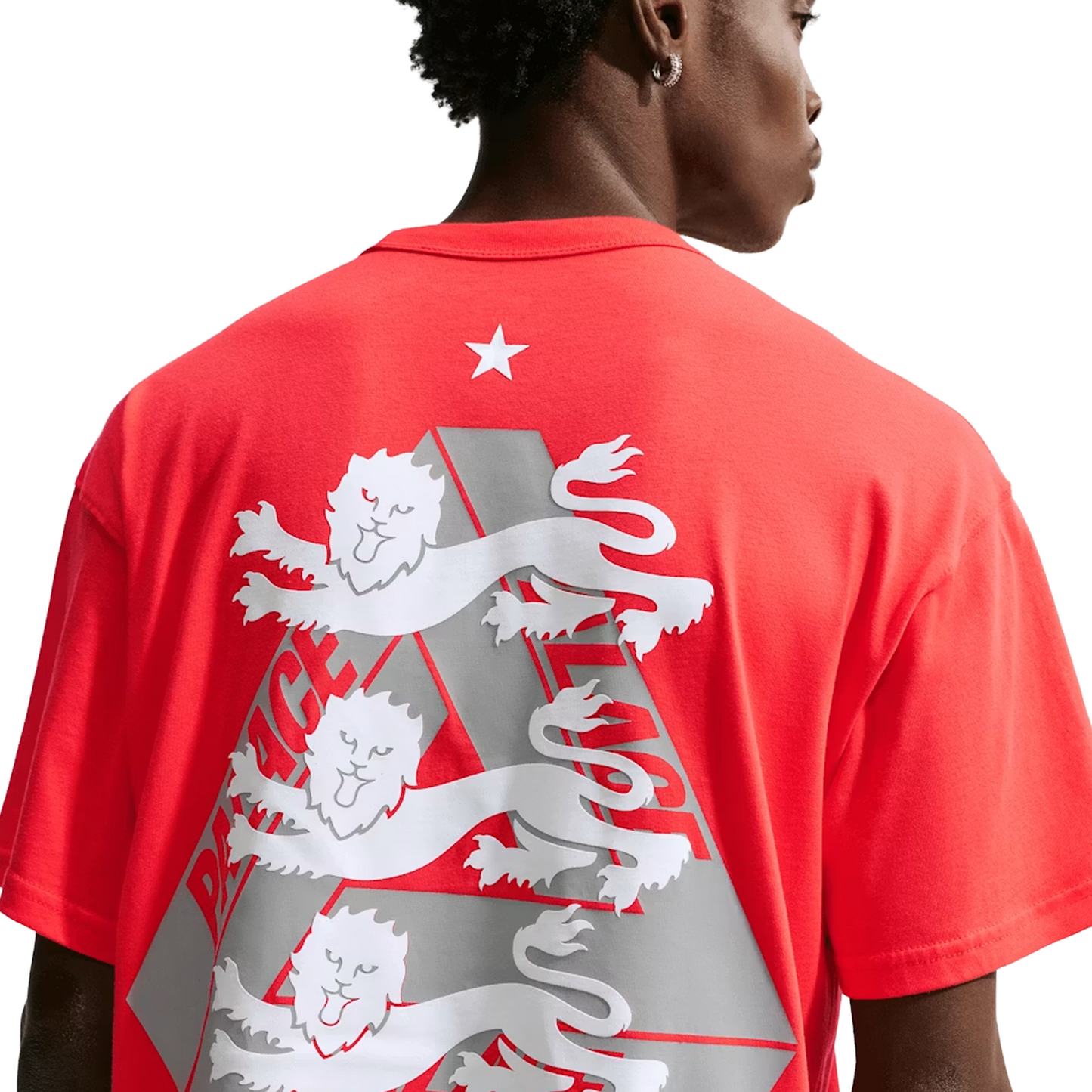 Nike x Palace England Tee Light Crimson (SS26)