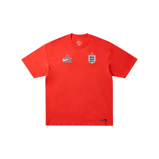 Nike x Palace England Tee Light Crimson (SS26)