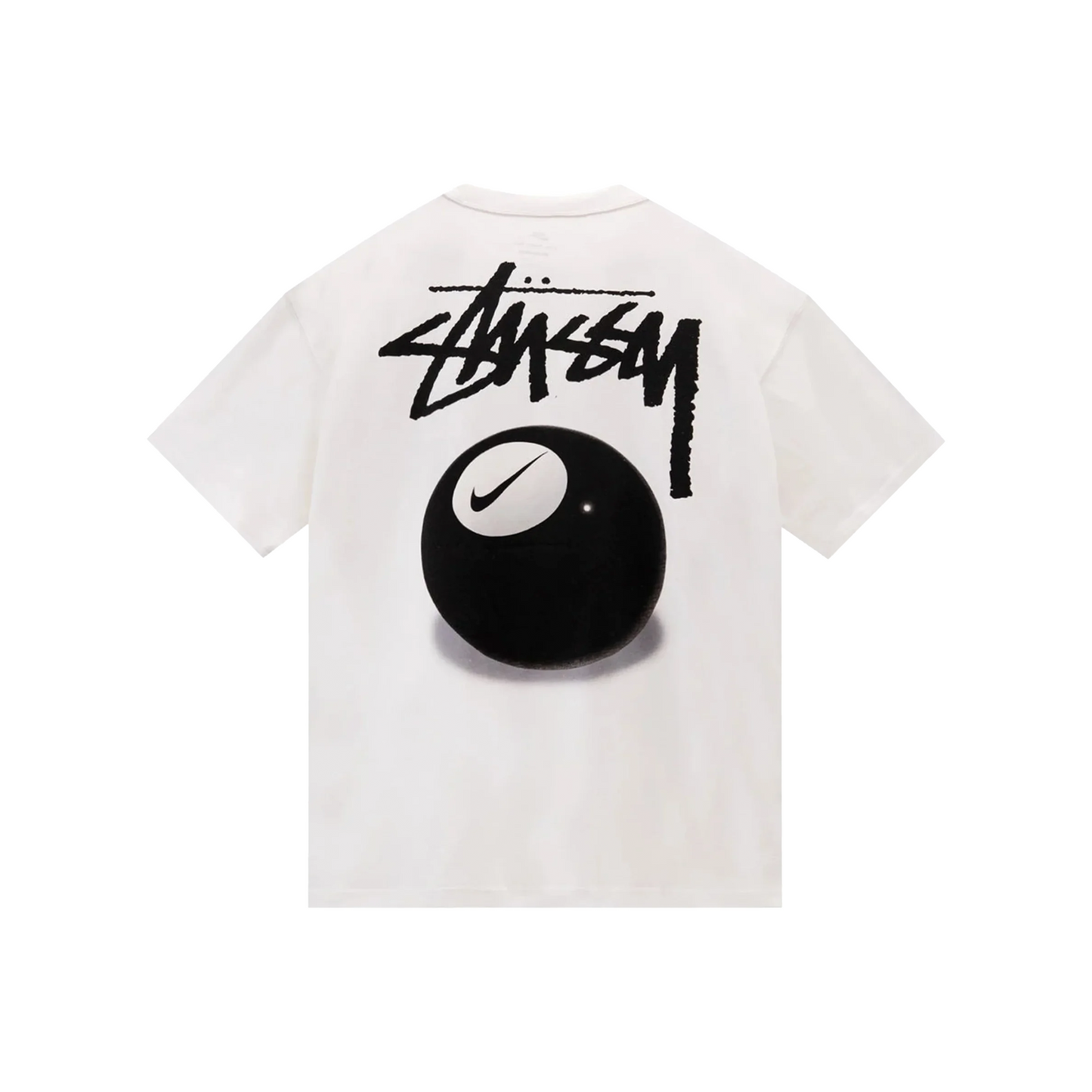 Nike x Stussy 8 Ball Tee White (SS22)