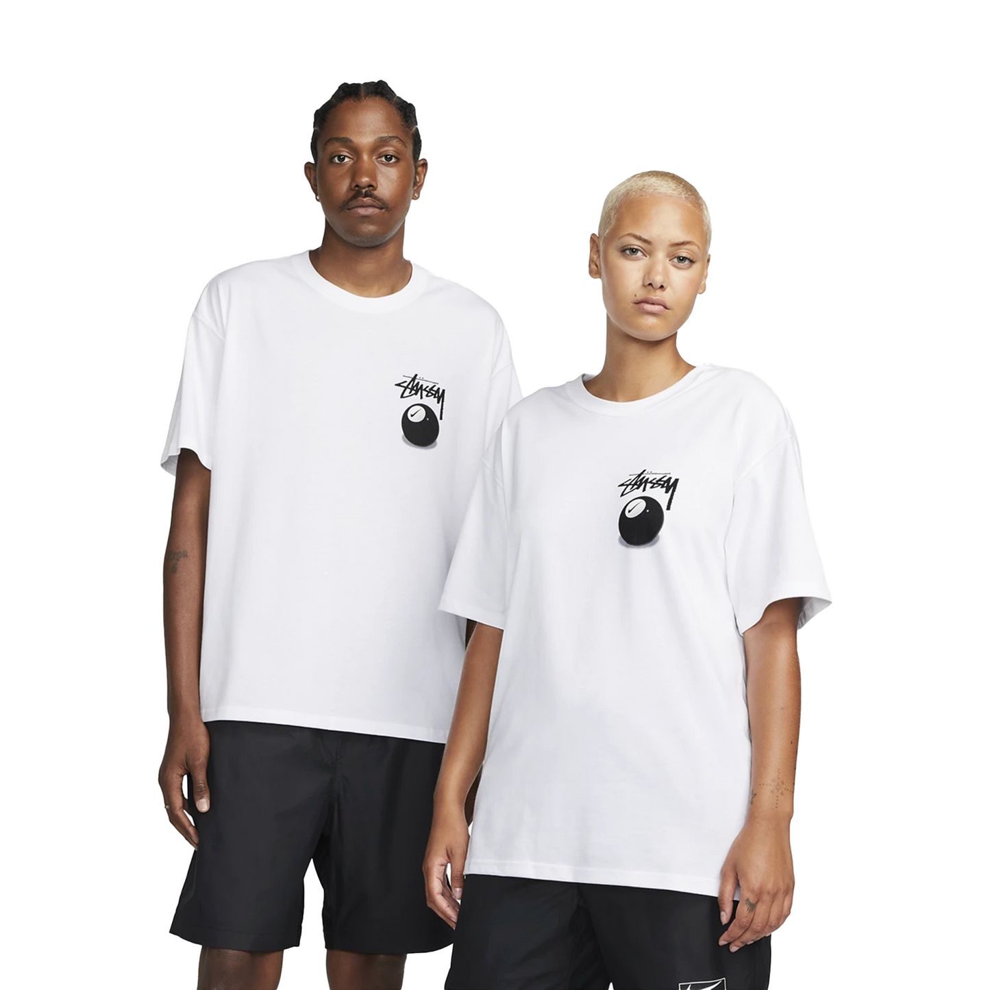 Nike x Stussy 8 Ball Tee White (SS22)