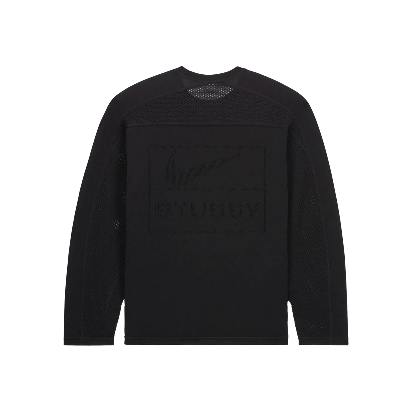 Nike x Stüssy Long-Sleeve Knit Jersey Black (SS20)