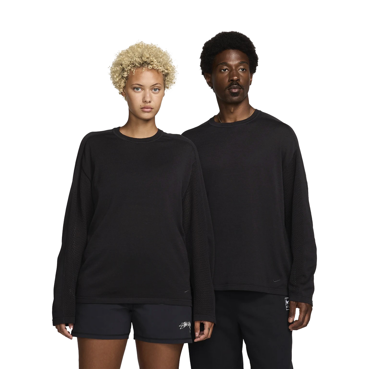 Nike x Stüssy Long-Sleeve Knit Jersey Black (SS20)