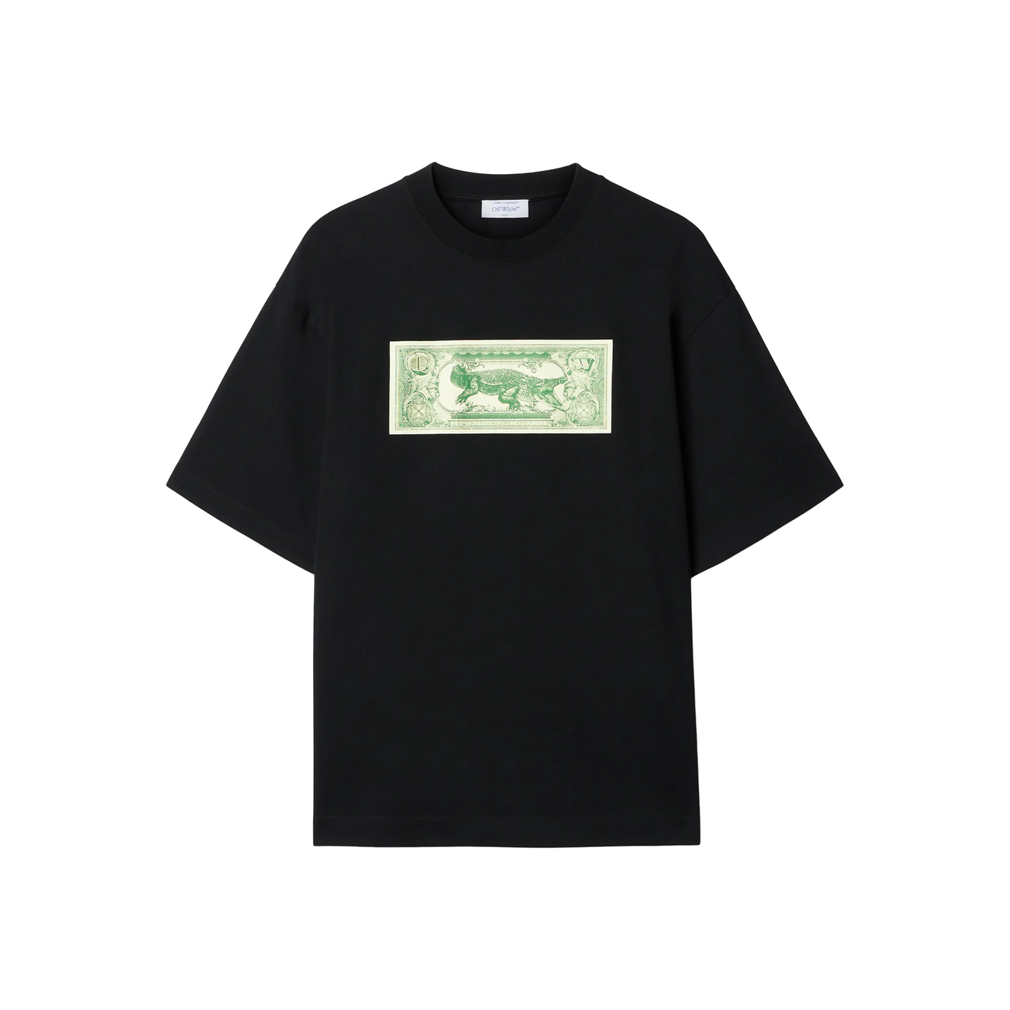 OFF-WHITE Banknote Arrow Skate S/S Tee Black/Cash Green (SS25)