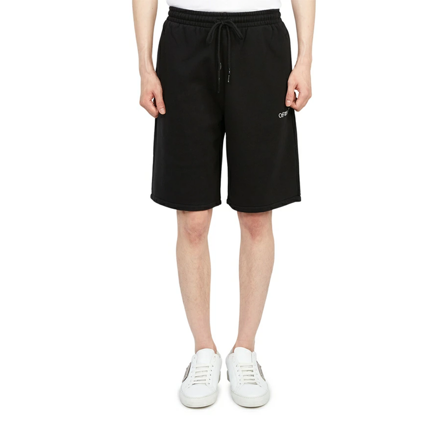 OFF-WHITE Caravaggio Lute Skate Sweatshorts Black/White (SS22)