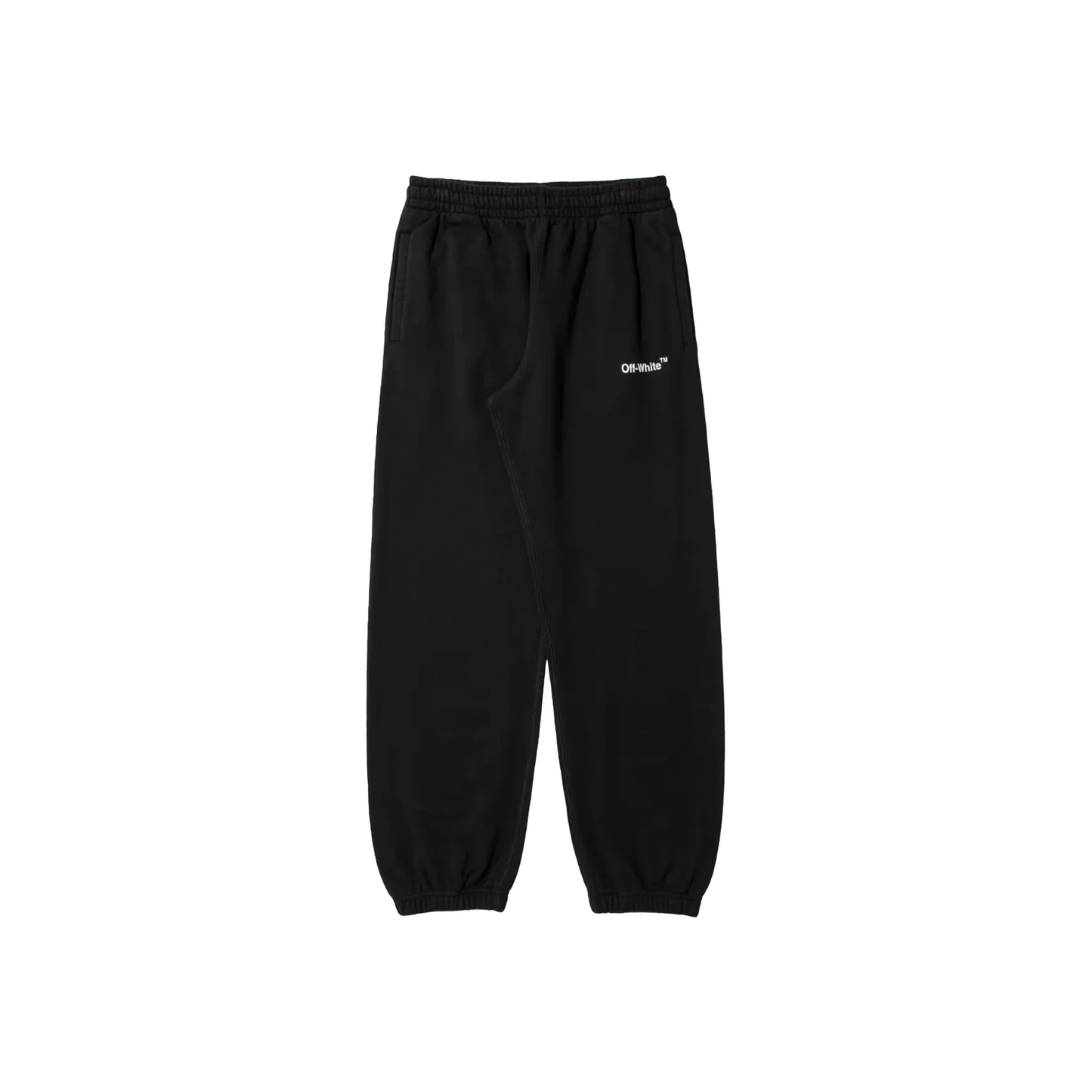 OFF-WHITE Caravaggio Lute Slim Sweatpants Black/White (SS22)