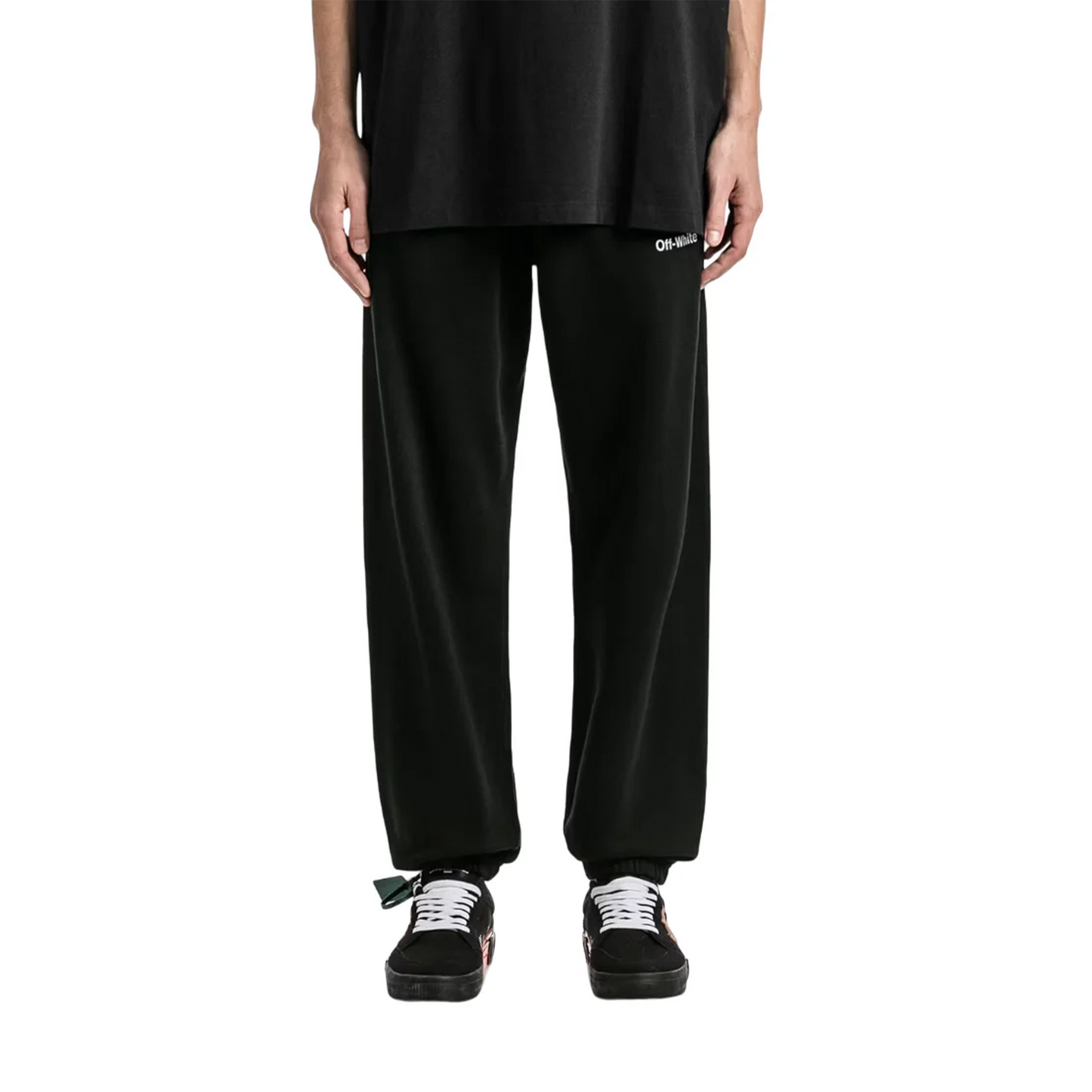 OFF-WHITE Caravaggio Lute Slim Sweatpants Black/White (SS22)