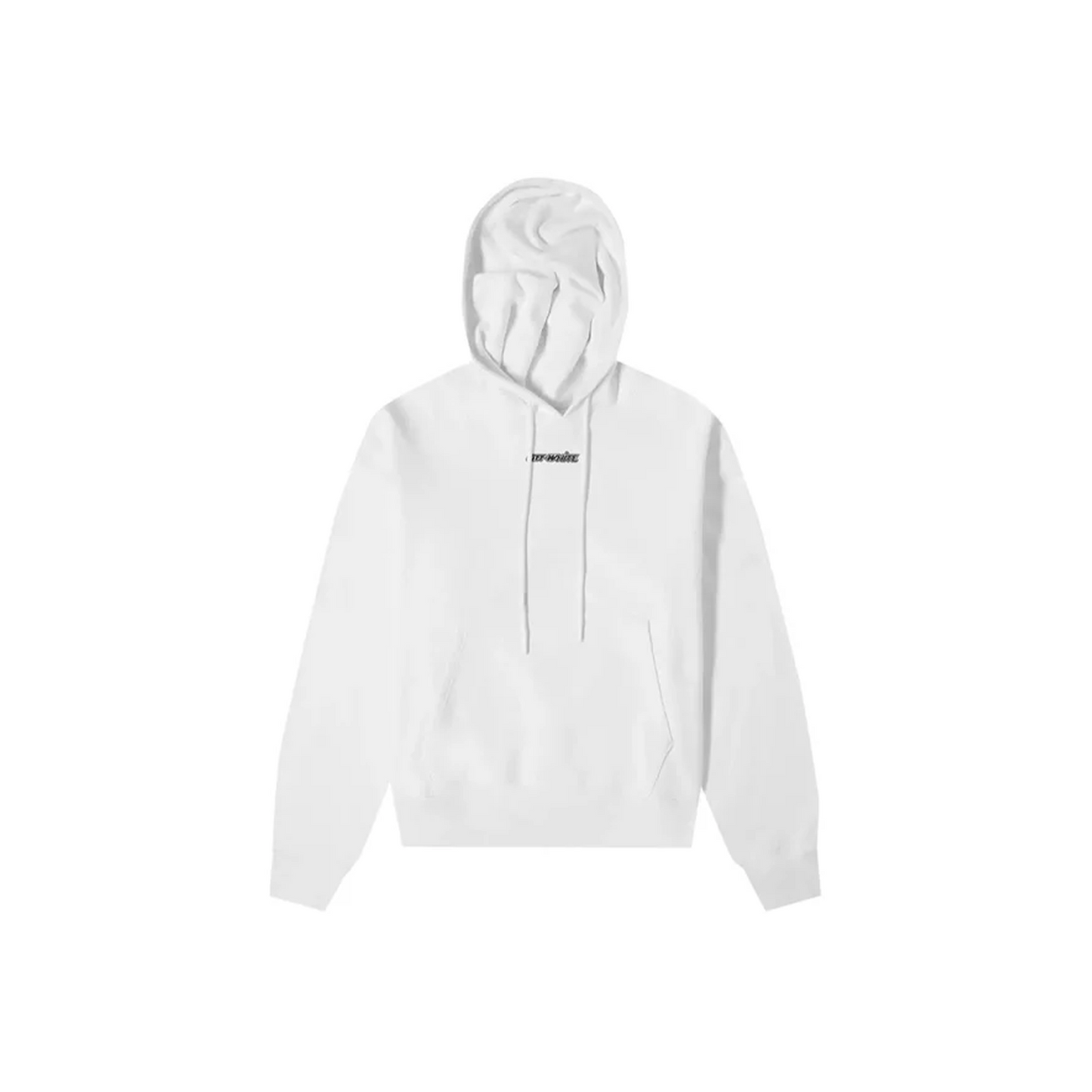 OFF-WHITE Marker Oversize Hoodie White Blue (FW20)