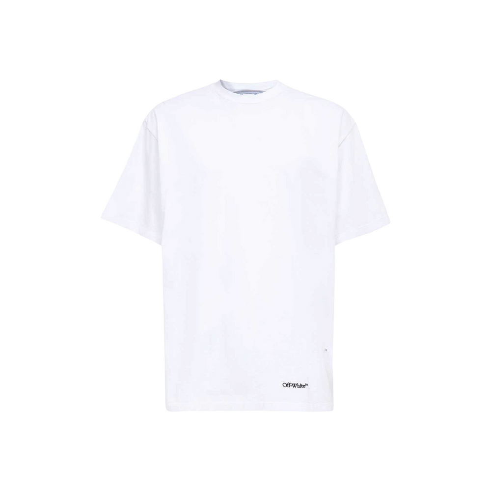 OFF-WHITE Scribble Diagonal Oversized S/S Tee White/Black (SS23)