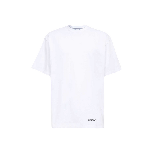 OFF-WHITE Scribble Diagonal Oversized S/S Tee White/Black (SS23)