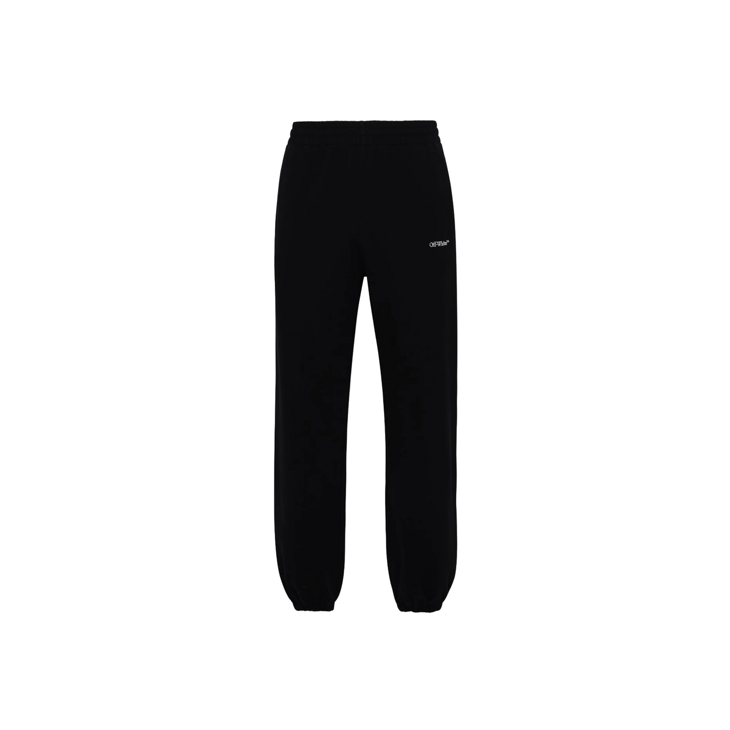 OFF-WHITE Scribble Diagonal Slim Sweatpants Black/White (SS23)