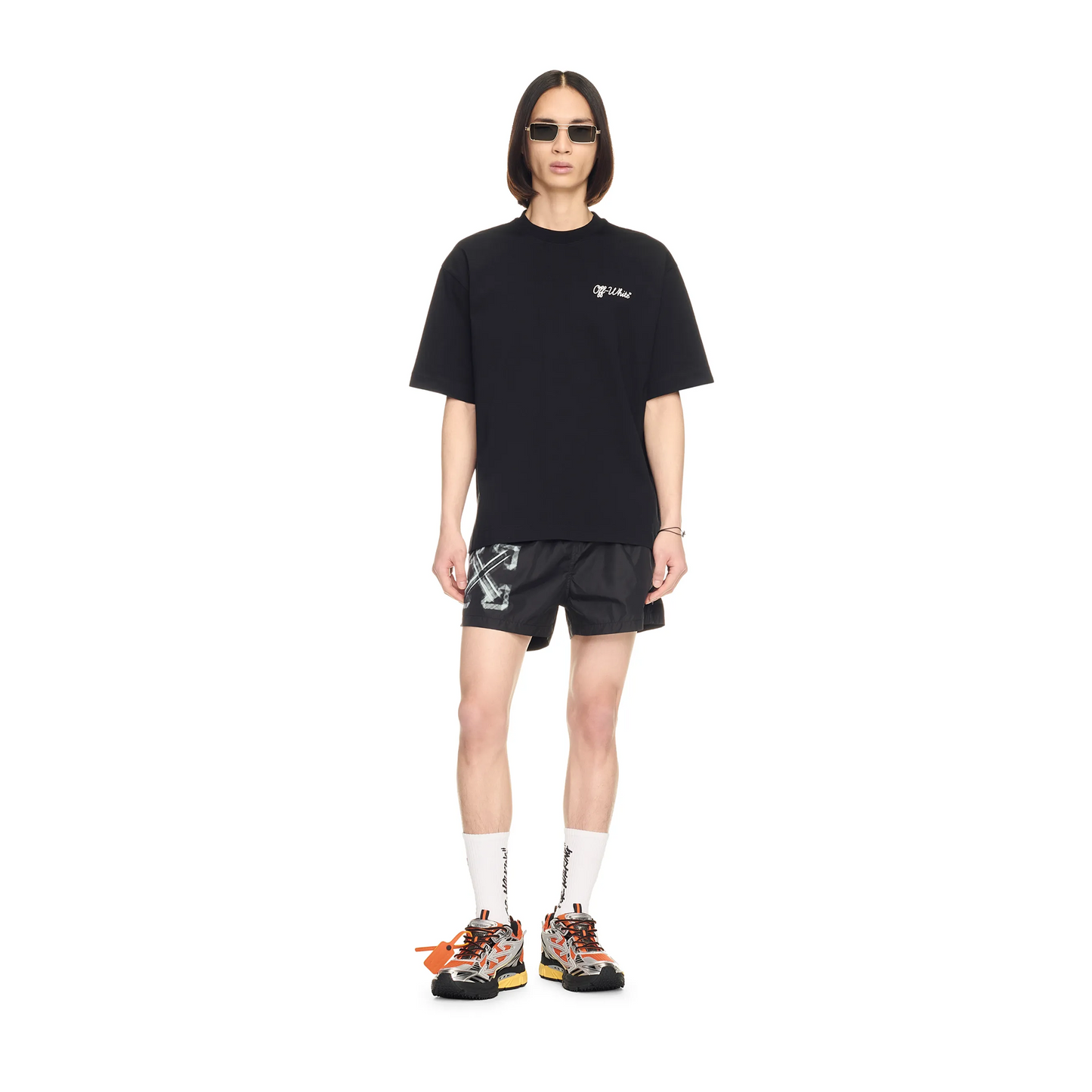 OFF-WHITE Script Skate S/S Tee Black/White (SS25)