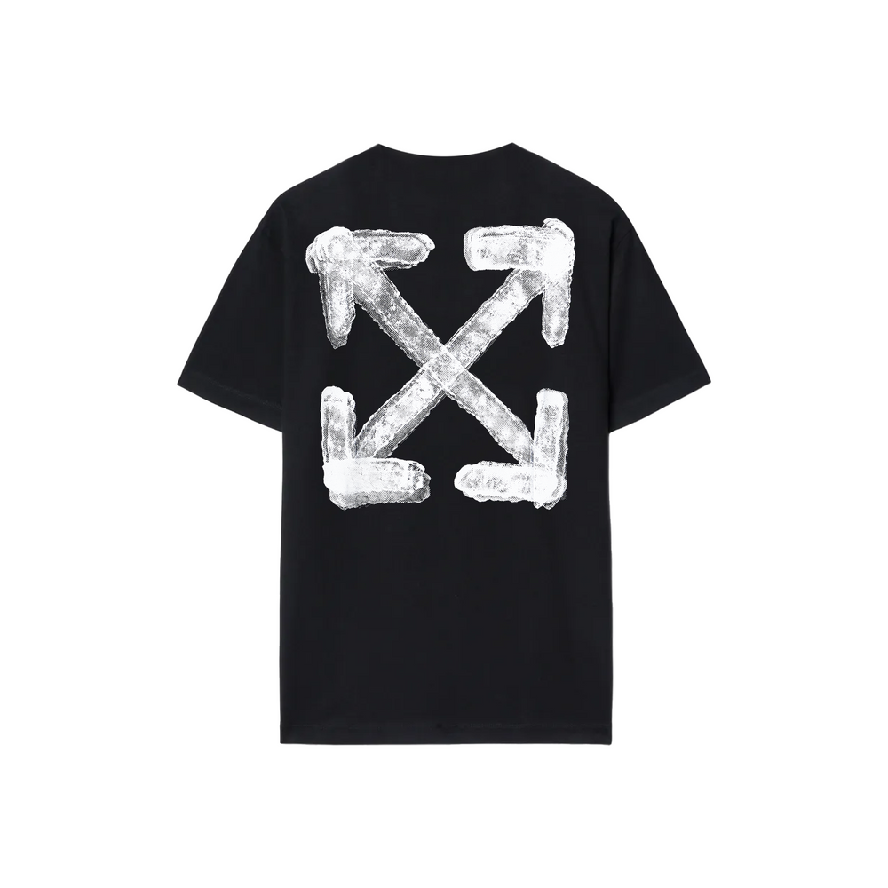 OFF-WHITE Spray Arrow Slim S/S Tee Black/White (SS25)