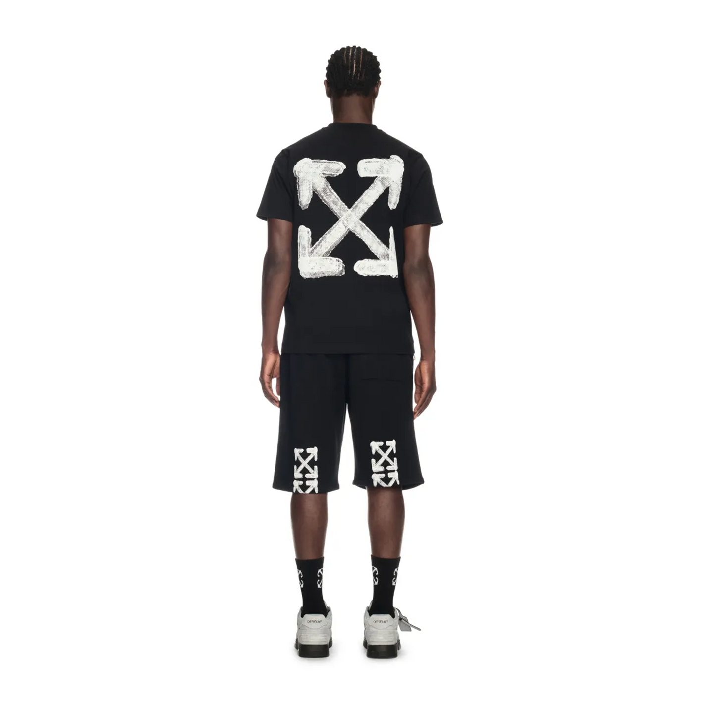 OFF-WHITE Spray Arrow Slim S/S Tee Black/White (SS25)