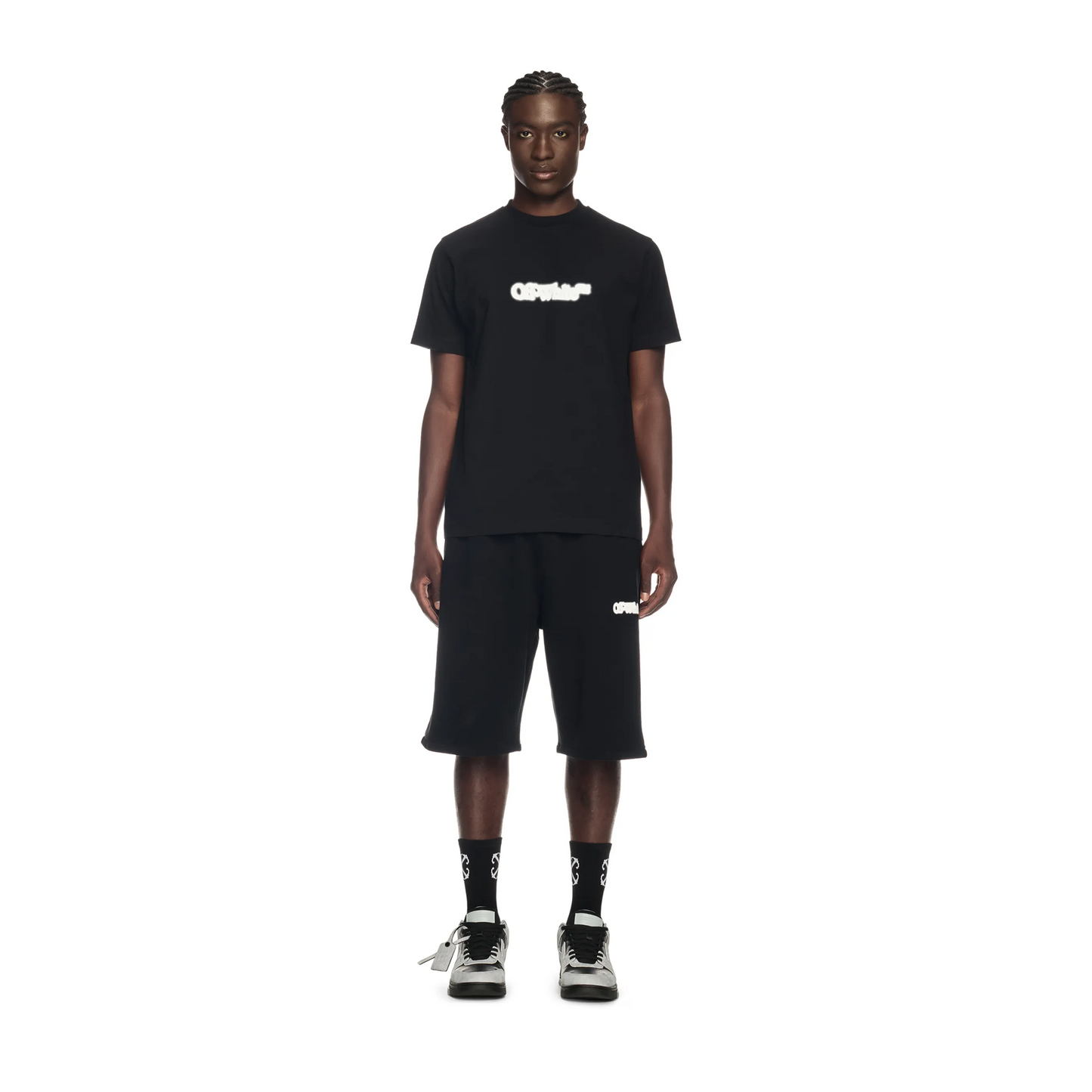 OFF-WHITE Spray Arrow Slim S/S Tee Black/White (SS25)